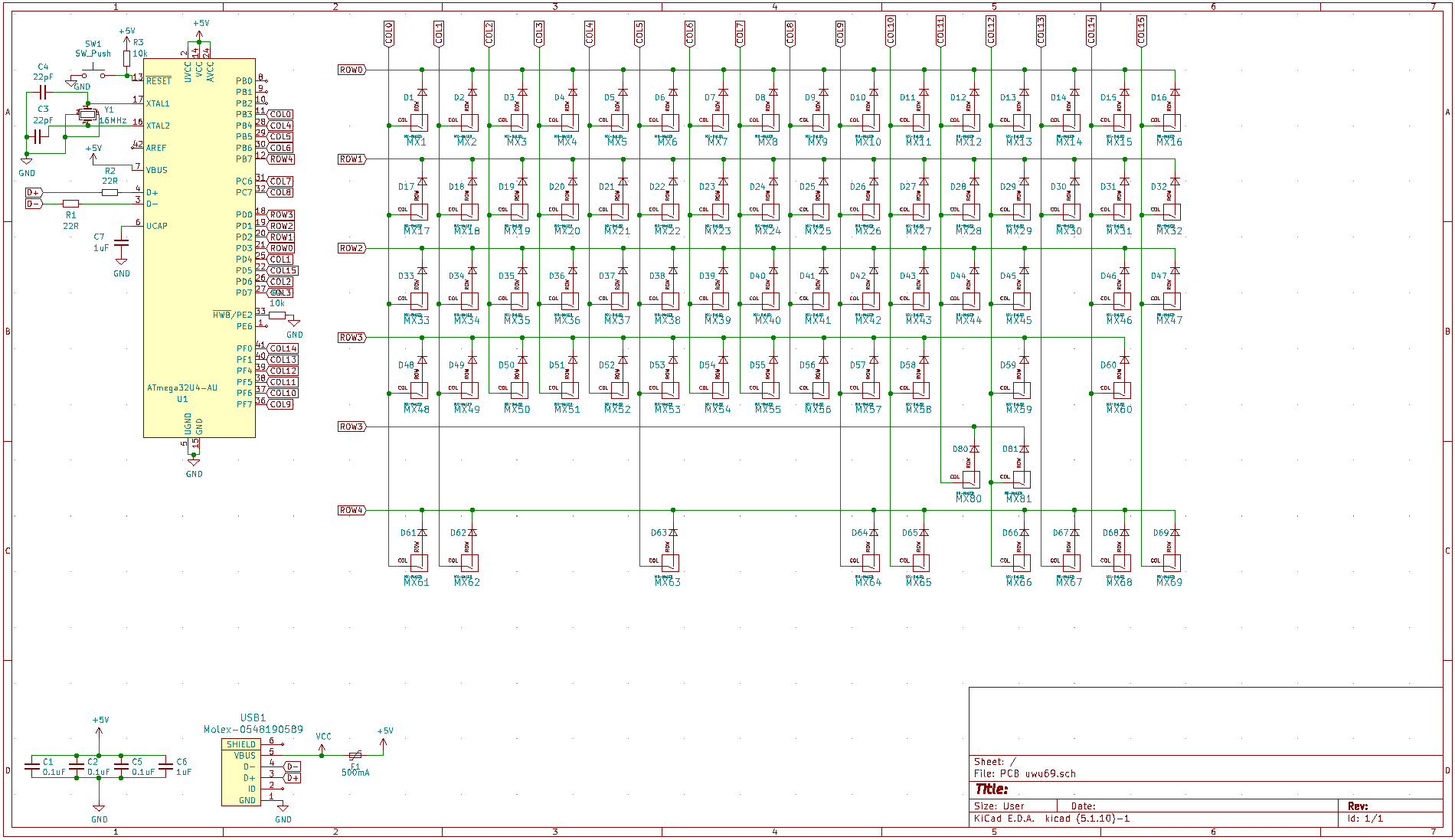 Main board schematic